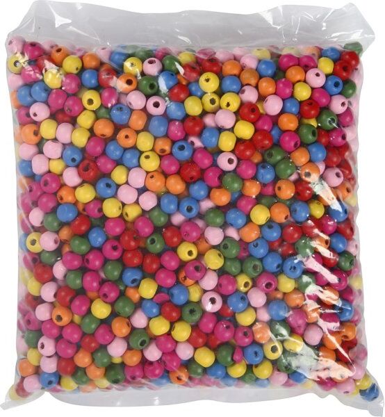 Beads Træperler   10 Mm   1500 Stk.