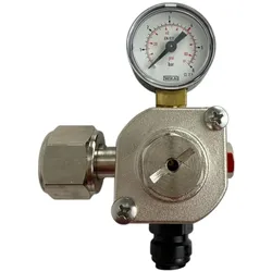 BieTal® BT-4 CO2 Gas Kohlensäure Druckminderer Druckregler Gastro 1-ltg 4 bar