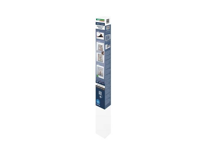 Insektenschutz-Fensterrahmen WINDHAGER Stretch 120 x 140 cm , blau, B:86cm, Insektenschutzgitter, Insektenschutz-Fensterrahmen