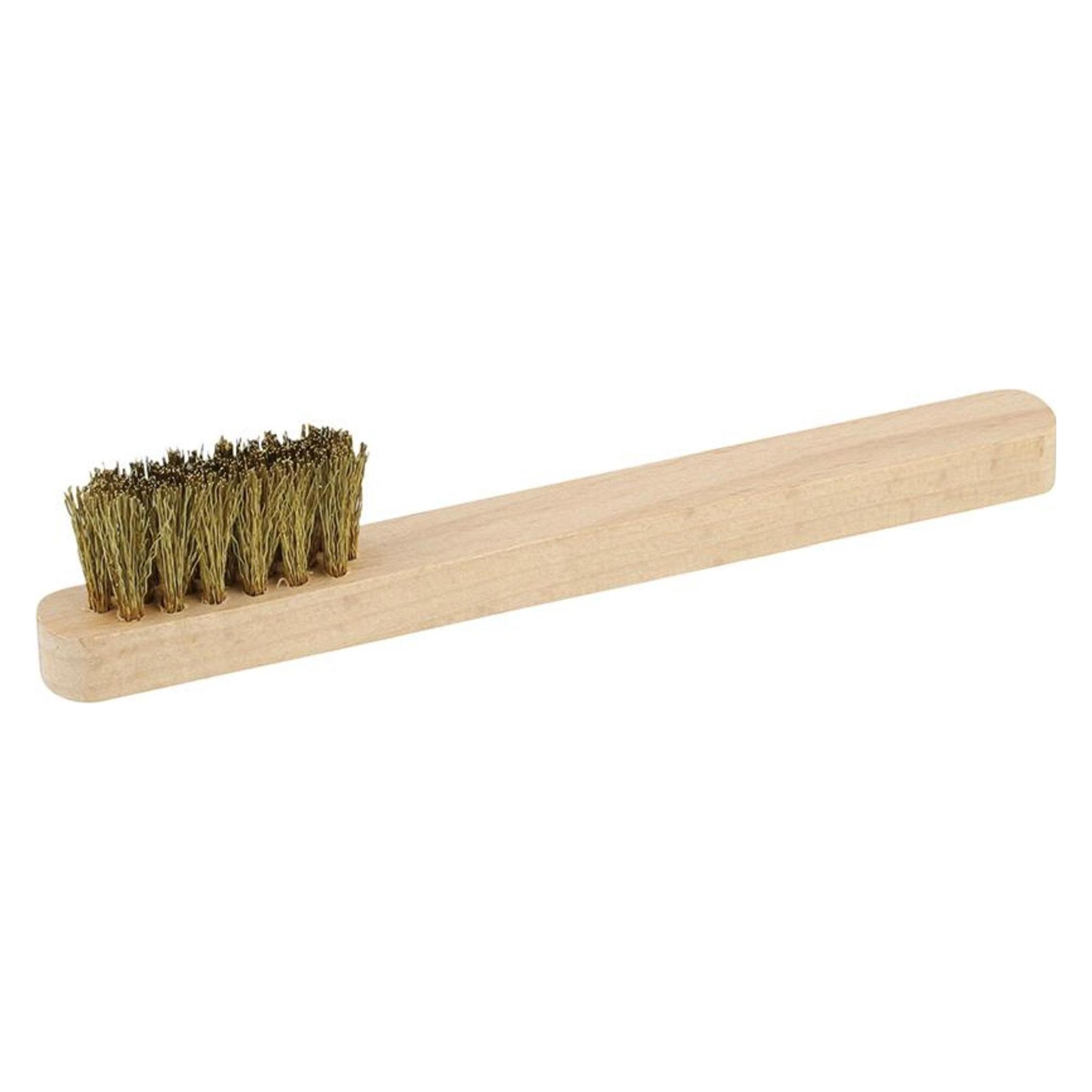 Magni Osborn 6703132573 Zündkerzenbürste 3x6-Reihen aus Messingdraht, 0,2 mm, Weiss (4013349520081)