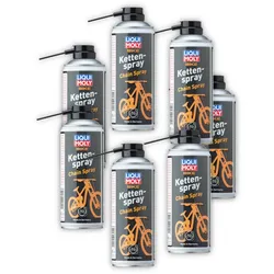 7x Kettenspray LIQUI MOLY 6055 Schmiermittel Bike Fahrrad Kette Fett Pflege 400ml