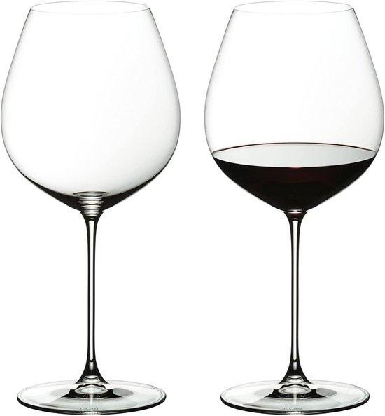Riedel Set van 2 Kristallen Wijnglazen - Transparant