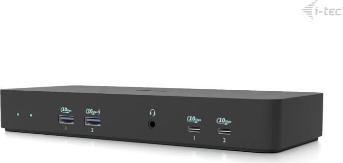 i-tec USB-C Intelligent Triple Display Docking Station, 1 Gbit LAN, 2x DP, 1x HDMI, PD 100W