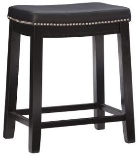 Claridge Counter Stool by Linon Home Décor in Black