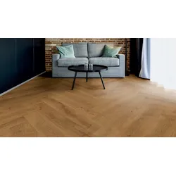 ter Hürne Herringbone Collection Parkett Eiche Fünen ausgeglichen fein-gebürstet Fischgrät 1082x12x162 mm