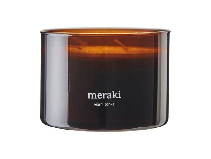 Meraki Bougie parfumée Meraki, 60 heures Tonka chaud