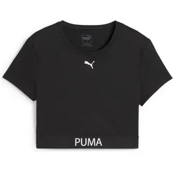 Puma, Damen, Sportshirt, W Strong Tee - Short (XS), Schwarz
