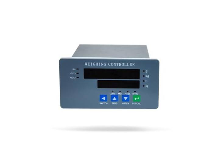 Intelligentes Anzeigeinstrument KV-4C Zweireihige LED-Anzeige Waage Wiegen Brückenanzeige Digital für Trichter