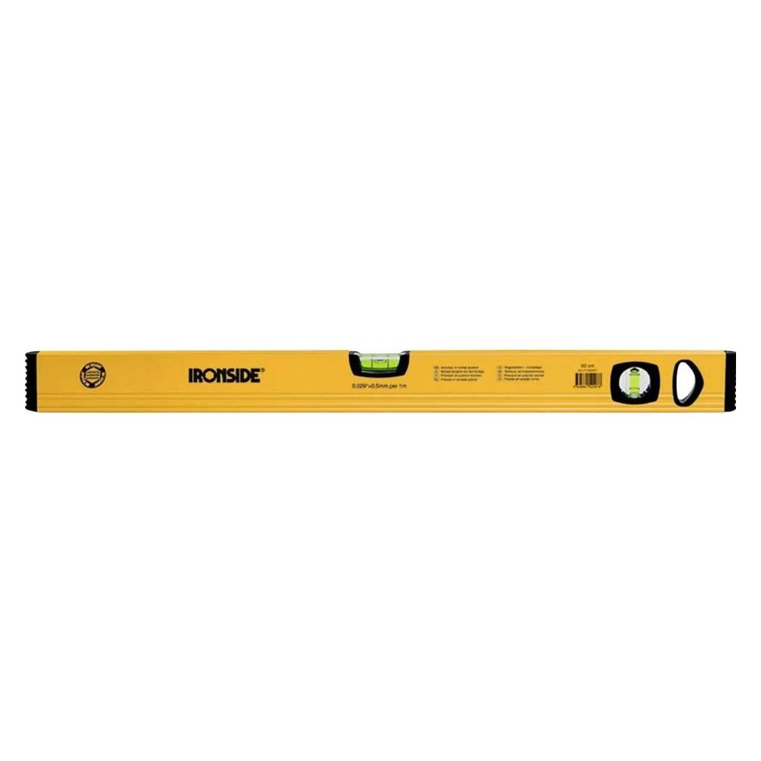 Ironside Alu-Wasserwaage 100 cm mit 2 Libellen, 1 Stück, 100235 (100 cm) (100235)