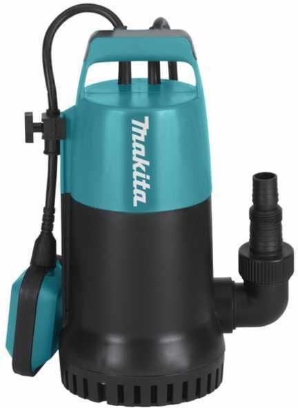Elektrische Tauchpumpe für Klarwasser Makita PF0800 - Elektropumpe 800 W