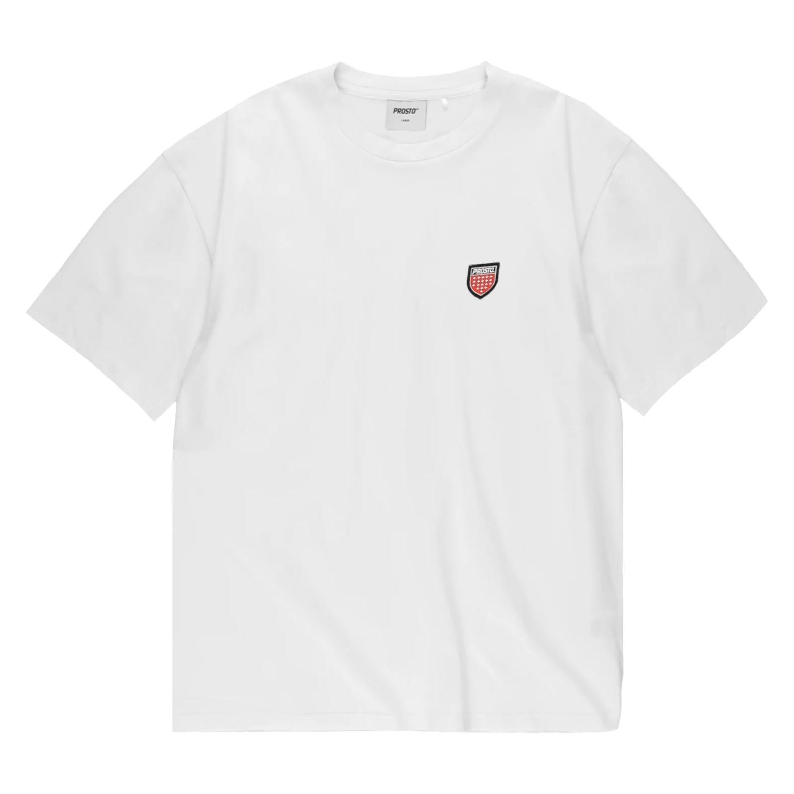 Sefa Prosto Small Shield T-shirt KL261MTEE1072 białe XXL (XXL) (KL261MTEE1072)