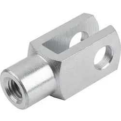 GABELKOPF, RECHTSGEWINDE, B=10, G=40, D1=10, M10, AUTOM.STAHL  VERZINKT