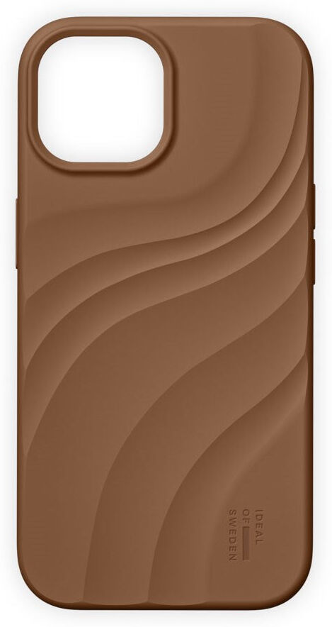 iPhone 17e / 16e / 15 / 14 / 13 iDeal of Sweden Soft Swirl Silikone Cover - MagSafe Kompatibel - Salted Caramel