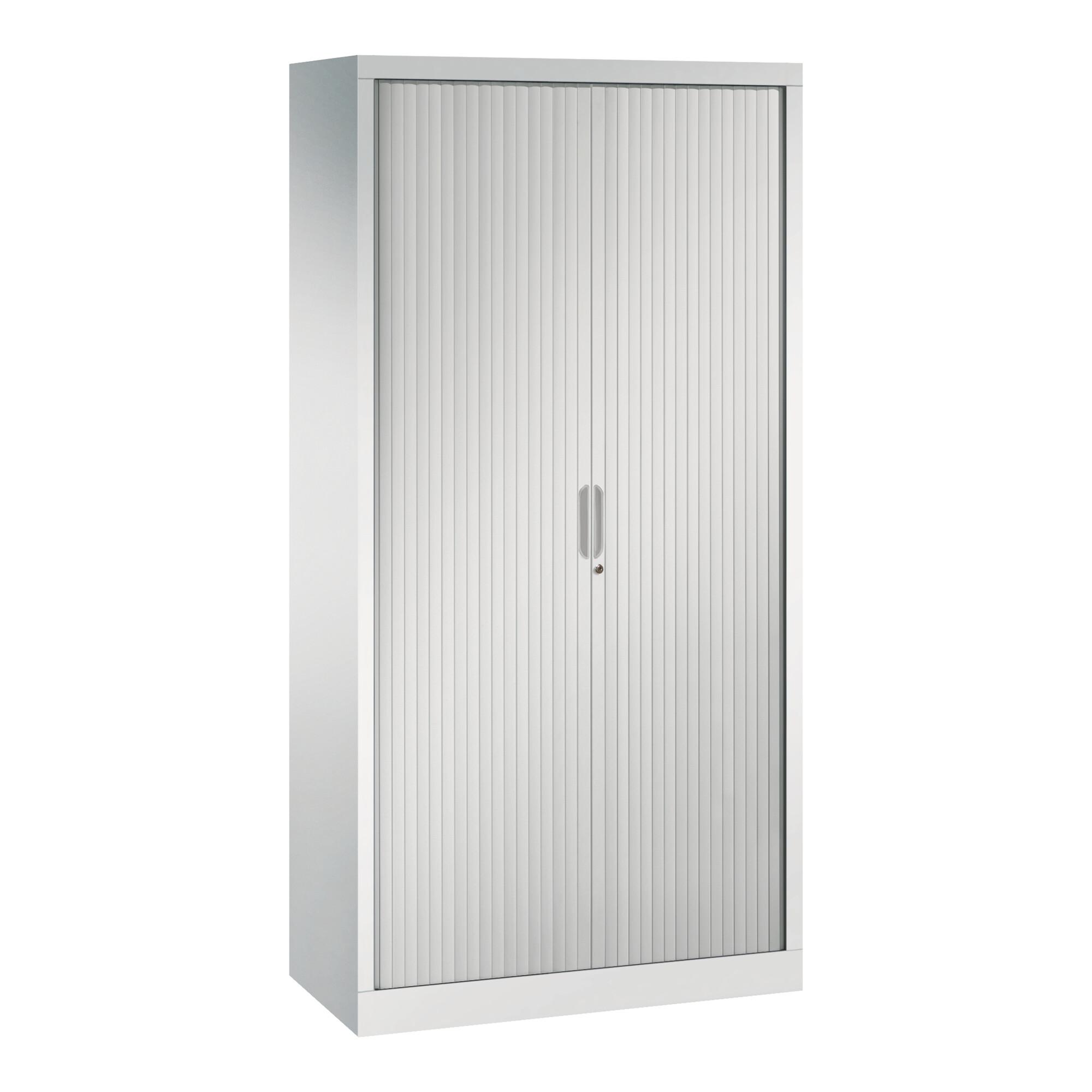 C+P Stahl-Rollladenschrank, 1980x1000x430mm, 7035 ; C + P Möbelsysteme (03202-00-001|)