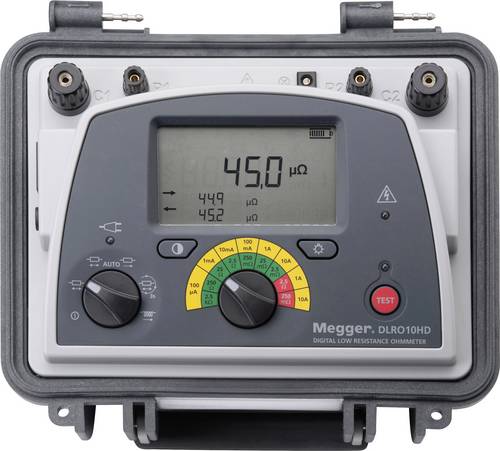 Megger DLRO10HD + DH4C Ohmmeter
