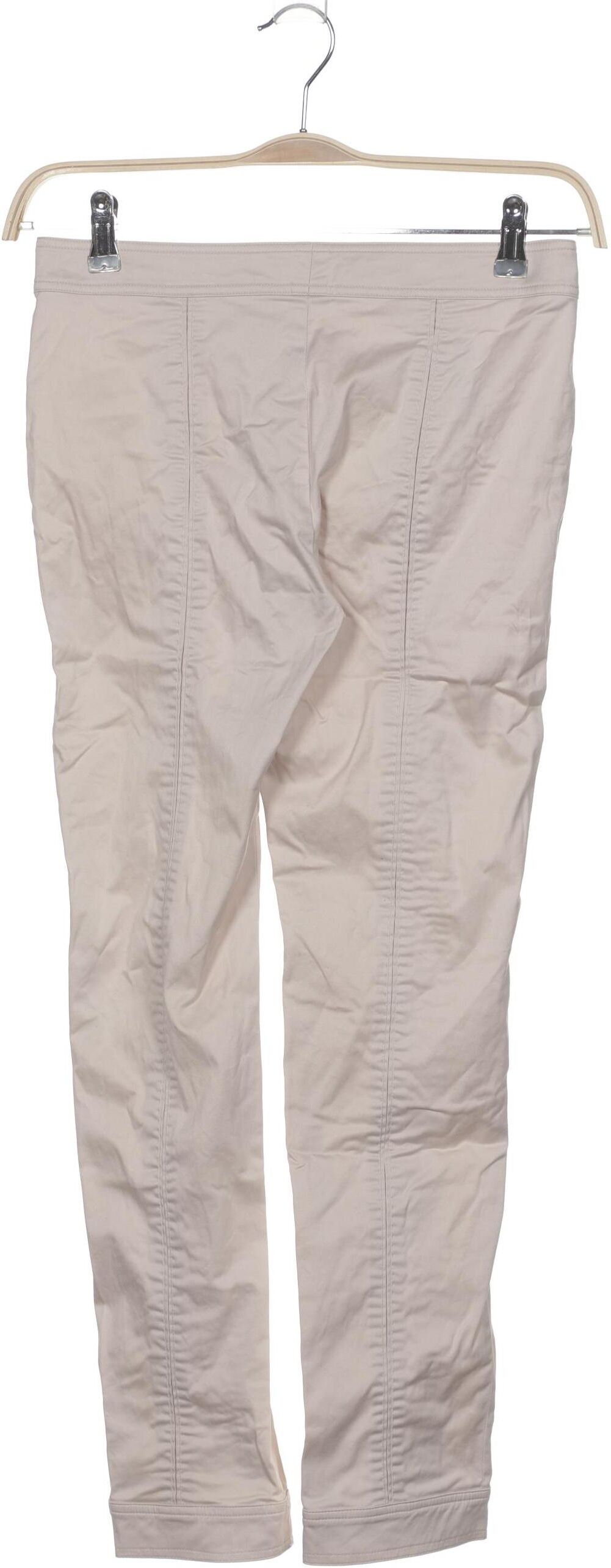 Gucci Damen Stoffhose, Beige, Gr. EU 34 (IT 40), Baumwolle / Elasthan - Second Hand