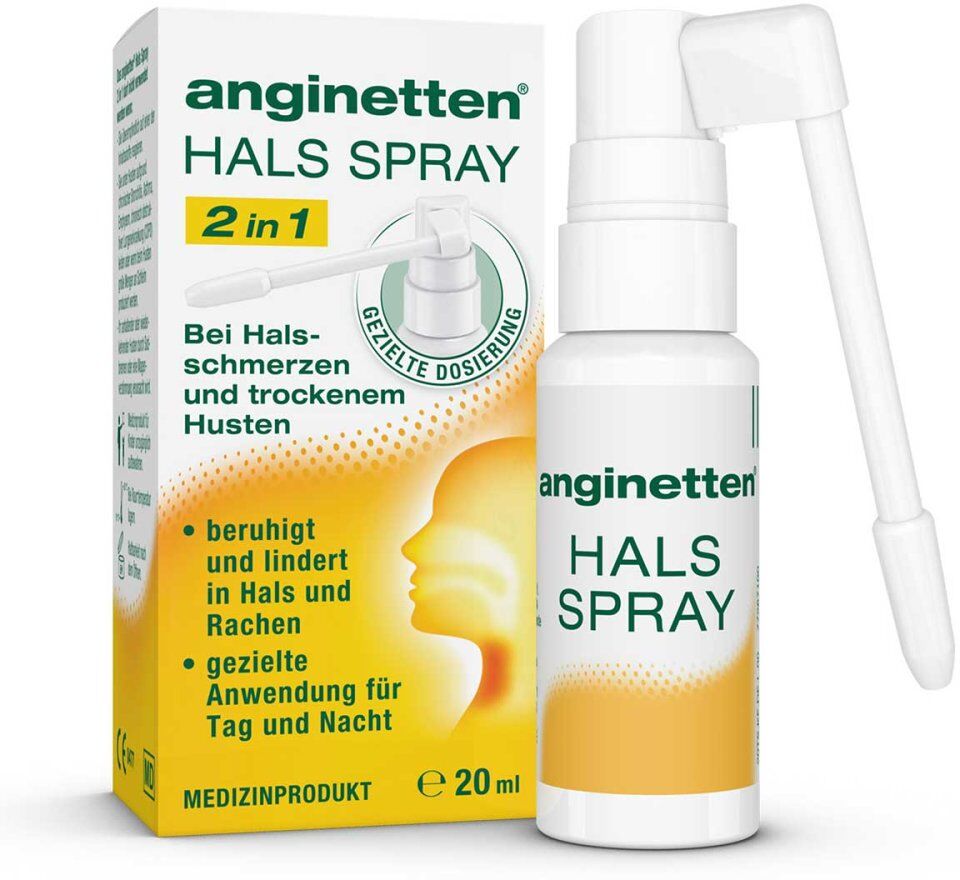 Anginetten Halsspray 2in1 Erwachsenen