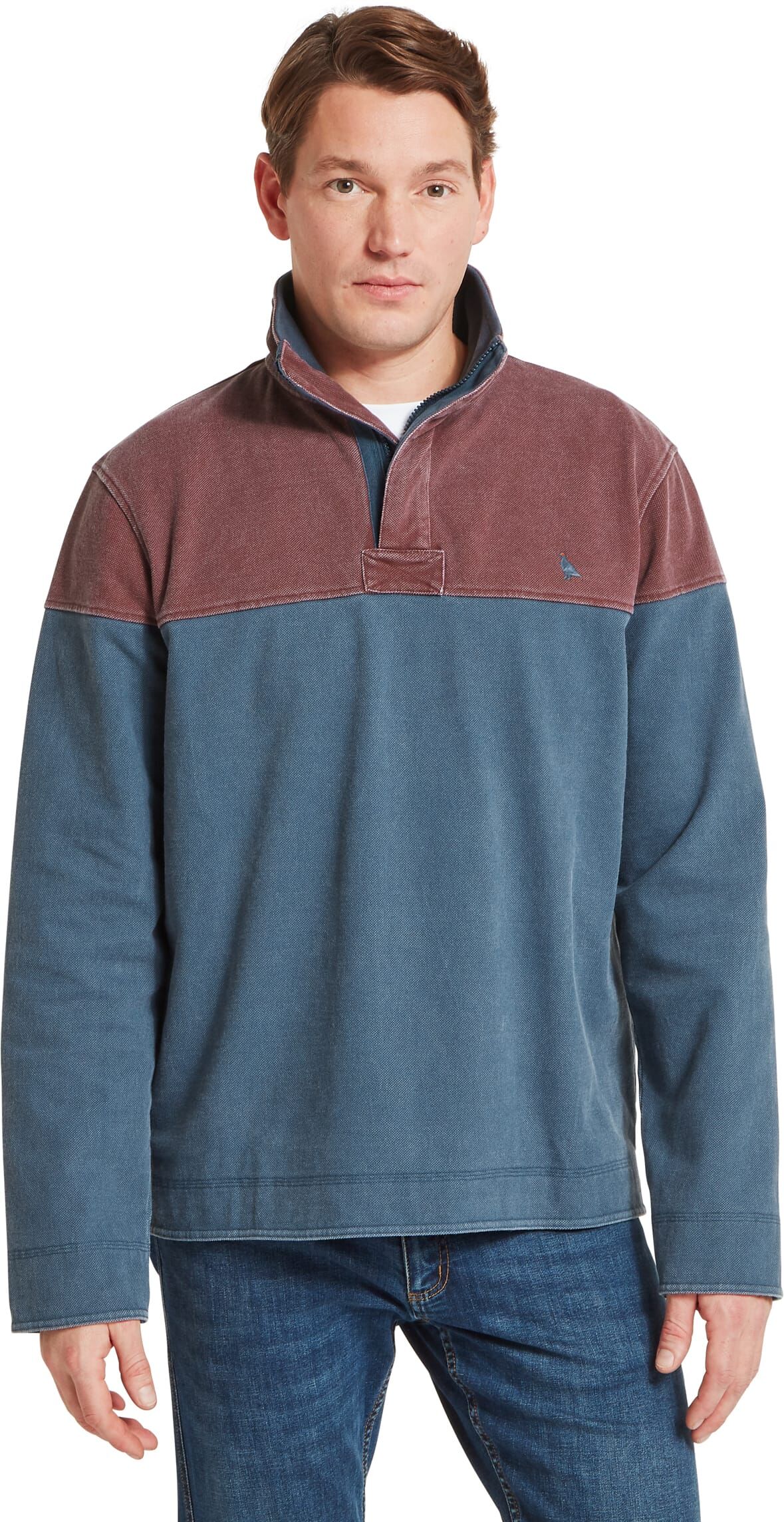 Schöffel Country Helford Heritage Sweatshirt - Red - Size S - Men