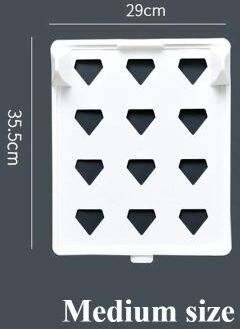 Uplift Treasures Folding Clothes Organizer Boards Set For Tidy Wardrobe medium Size