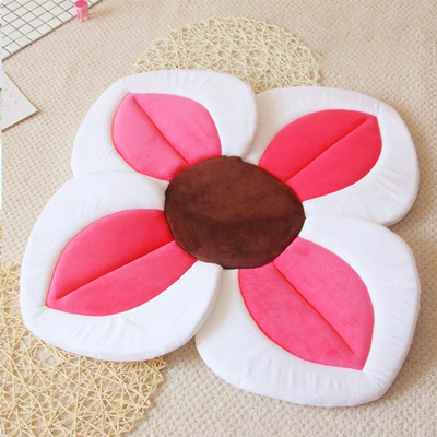 HomeDecorAndMore LLC Lotus Flower Baby Bath Mat Pink