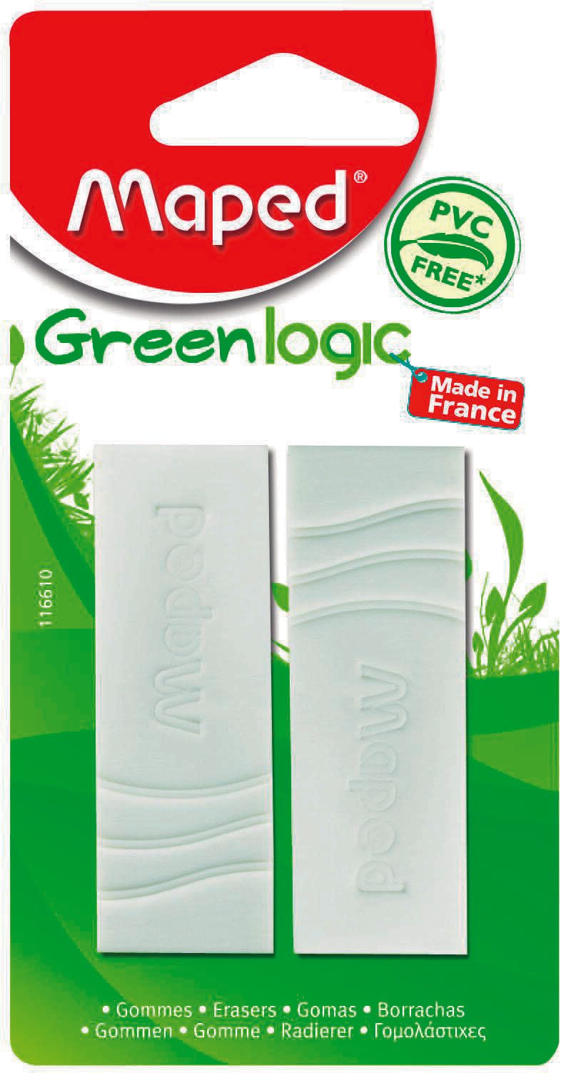maped Radiergummis weiß 116610