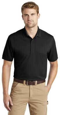 CornerStone CS4020 Industrial Snag-Proof Pique Polo Shirt in Black size 4XL   Polyester