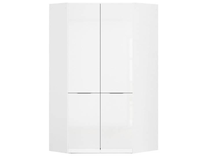 James Wood Eckschrank, grau-metallic, 5 Fächer, 117x210x104 cm, Blauer Engel, BQ - Bündnis für Qualität, Made in Germany, Schlafzimmer, Kleiderschränke, Eckschränke
