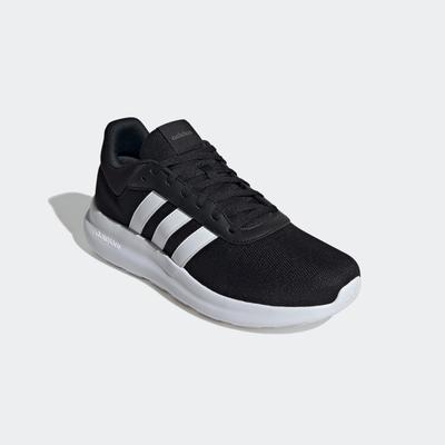 Sneaker ADIDAS SPORTSWEAR "LITE RACER 4.0", Herren, Gr. 40, schwarz-weiß (cschwarz, ftwwht, grefiv), Synthetik, Textil, Schuhe Sneaker, Topseller