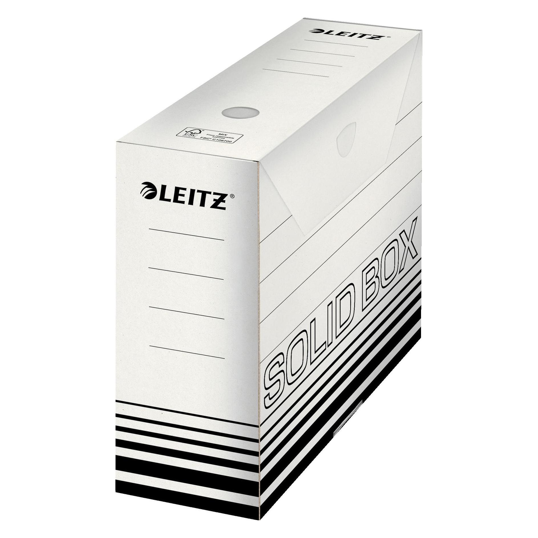 Leitz Archivschachtel Solid, 1 Stück (A4) (6128-00-01)