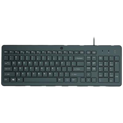 HP 150 Kabelgebunden Tastatur Deutsch, QWERTZ Schwarz