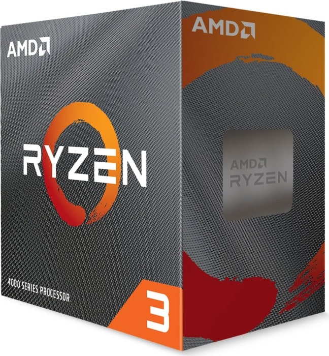 AMD Ryzen™ 3 4100 4-Kern CPU, Sockel AM4, Boxed (mit Wraith Stealth Kühler) 100-100000510BOX