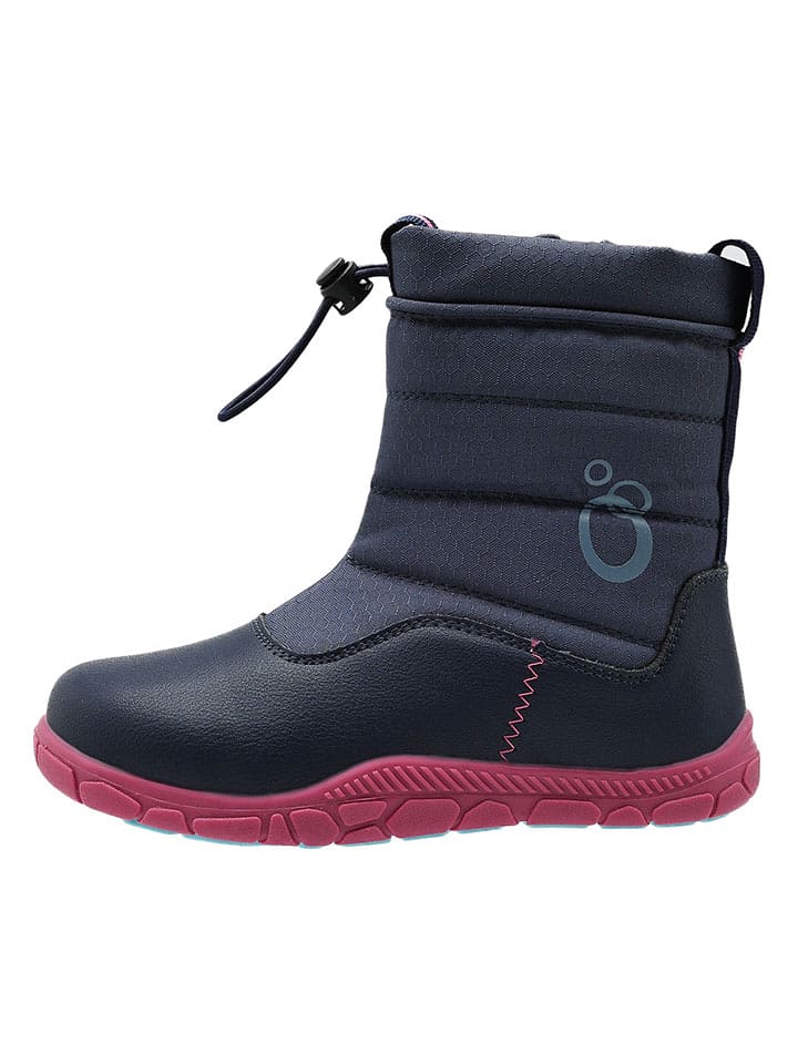 lamino Barfuß-Winterstiefel in Dunkelblau - 30