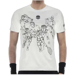 Hydrogen, Unisex, Sportshirt, Sketch Tech (S), Schwarz, Weiss, S