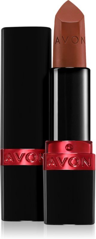 Avon Ultra Matte rouge à lèvres mat hydratant teinte Coffee Date 3.6 g