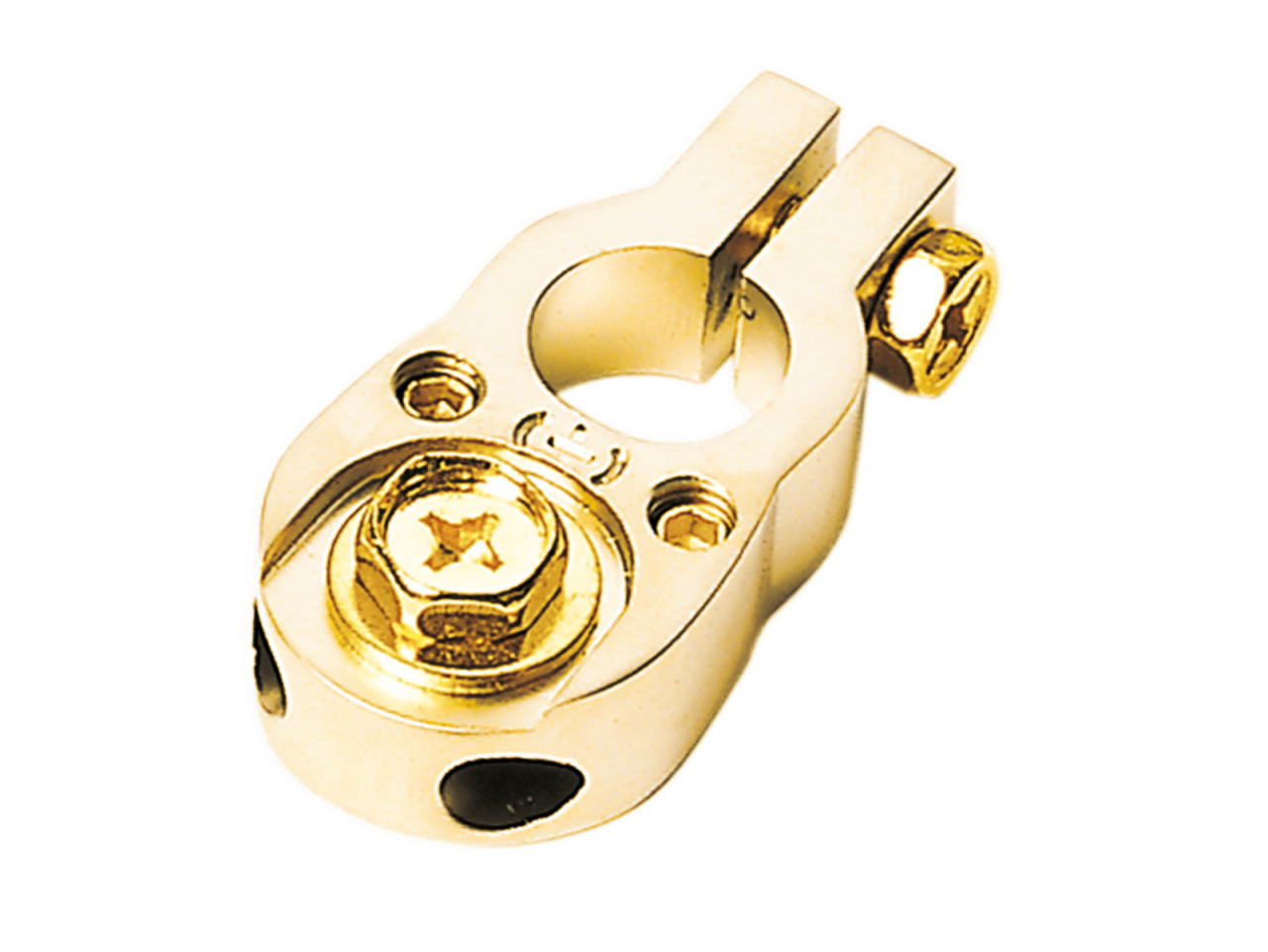 ACV Batterieklemme Pluspol (gold) 2 x 10 mm²