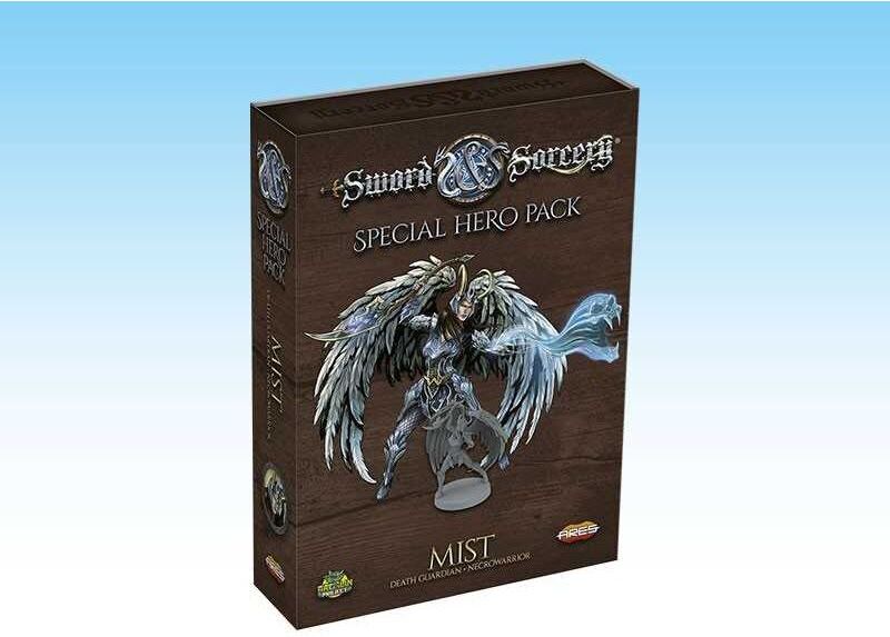 Sword ; Sorcery: Mist Hero Pack - Expansion for the Sword ; Sorcery Fantasy Adventure Board Game, Ages 10+, 1-4 Players, by Ares Games