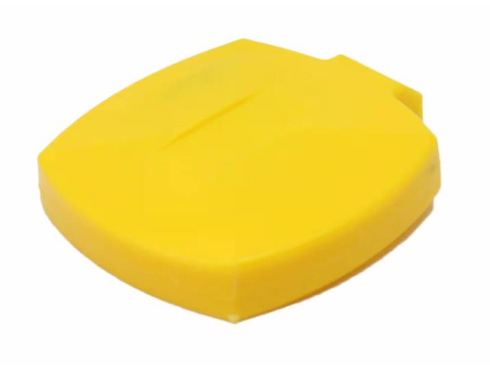 Stewi 1320 Plastikdeckel für Bodenhülse – Wäscheständer/Wäscheleine – gelb