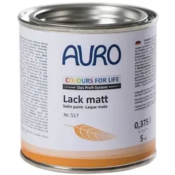 Auro COLOURS FOR LIFE Lack matt 517 farbig - 0,375 l Dose
