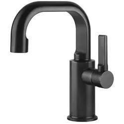 Gessi Inciso- Waschtisch-Einhebelmischer, ohne Ablaufgarnitur, Ausladung 140 mm, 58009031, Farbe: Chrom