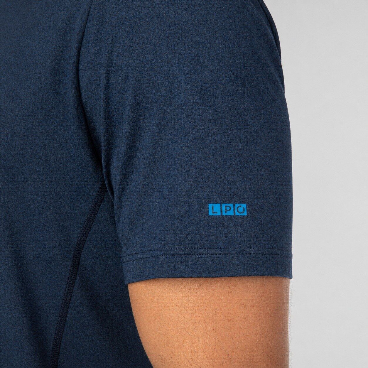Funktionsshirt LPO "NAKIN BASIC MEN", Herren, Gr. S (48), blau (navy), Jersey, 94% Polyester, 6% Elasthan, körpernah hüftbedeckend, Shirts Funktionsshirt, Funktionsshirt mit V-Ausschnitt navy S (48)