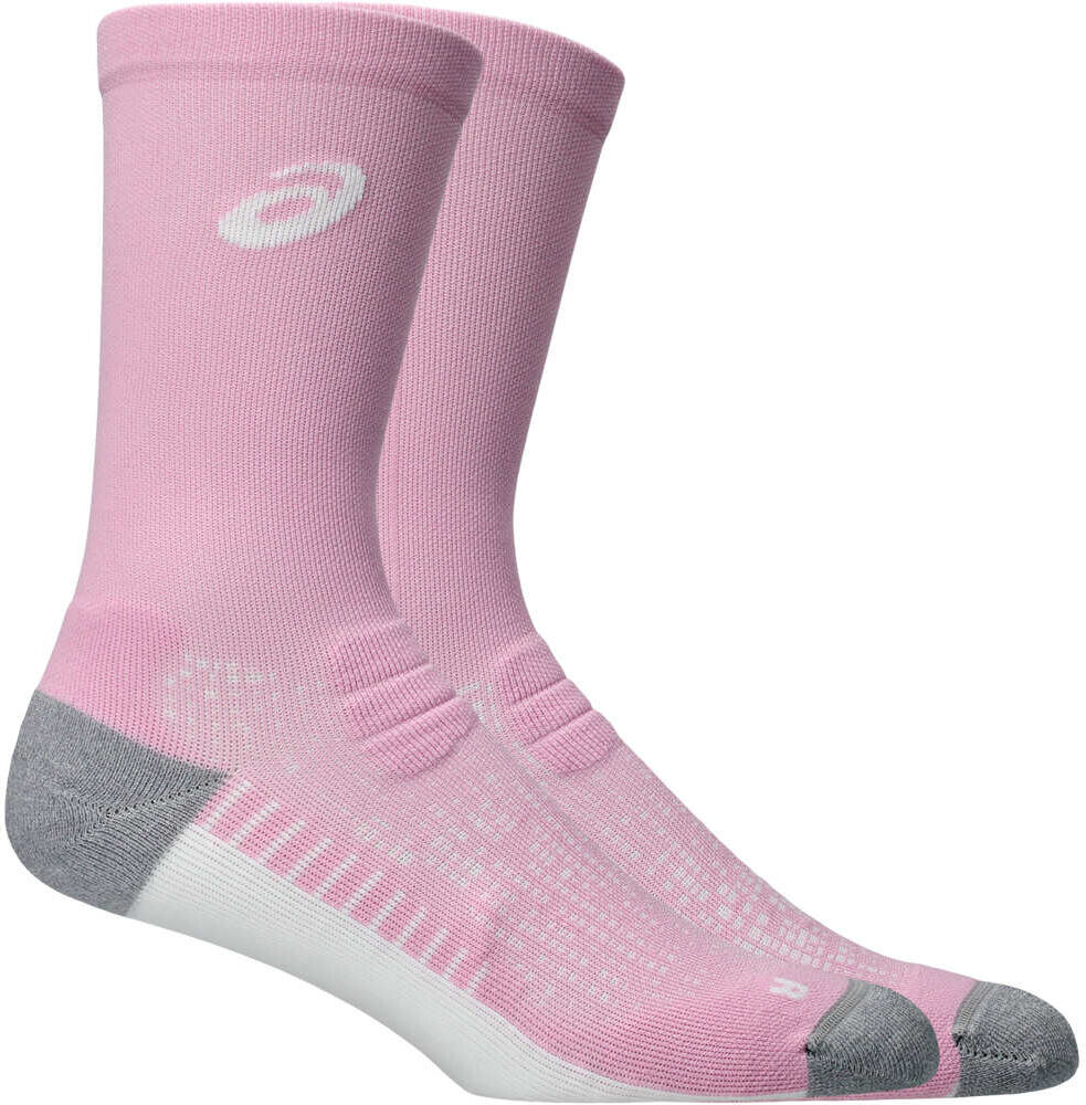 Asics performance run sock crew calcetines running Rosa (M)