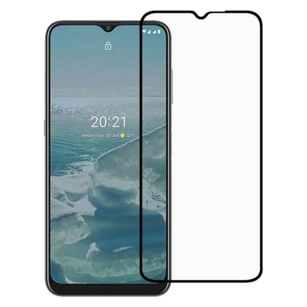 Screenguard Nokia C22 Full Screen Panzerglas Schutzfolie 2.5D 9H (Nokia C22) (00032661)