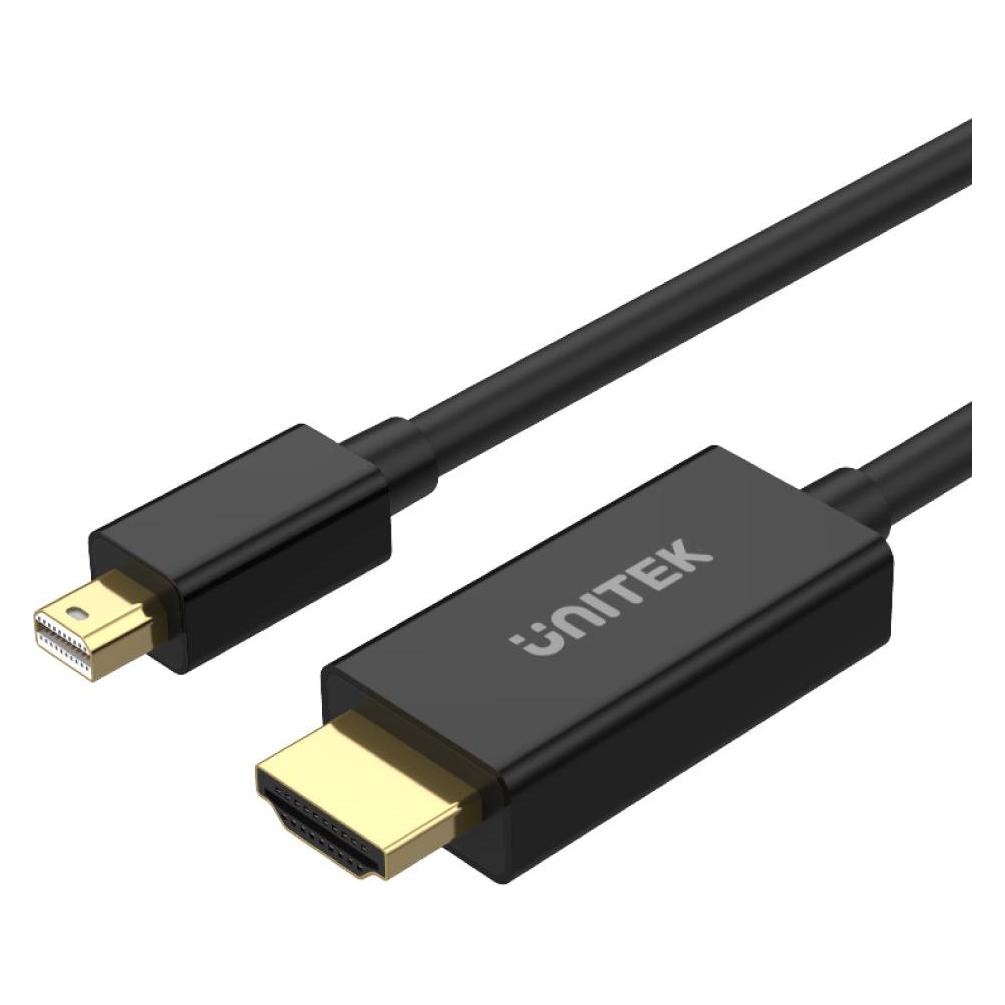 Unitek V1152A Adapter miniDP - HDMI 4K 30Hz Kabel 2m (2 m) (V1152A)