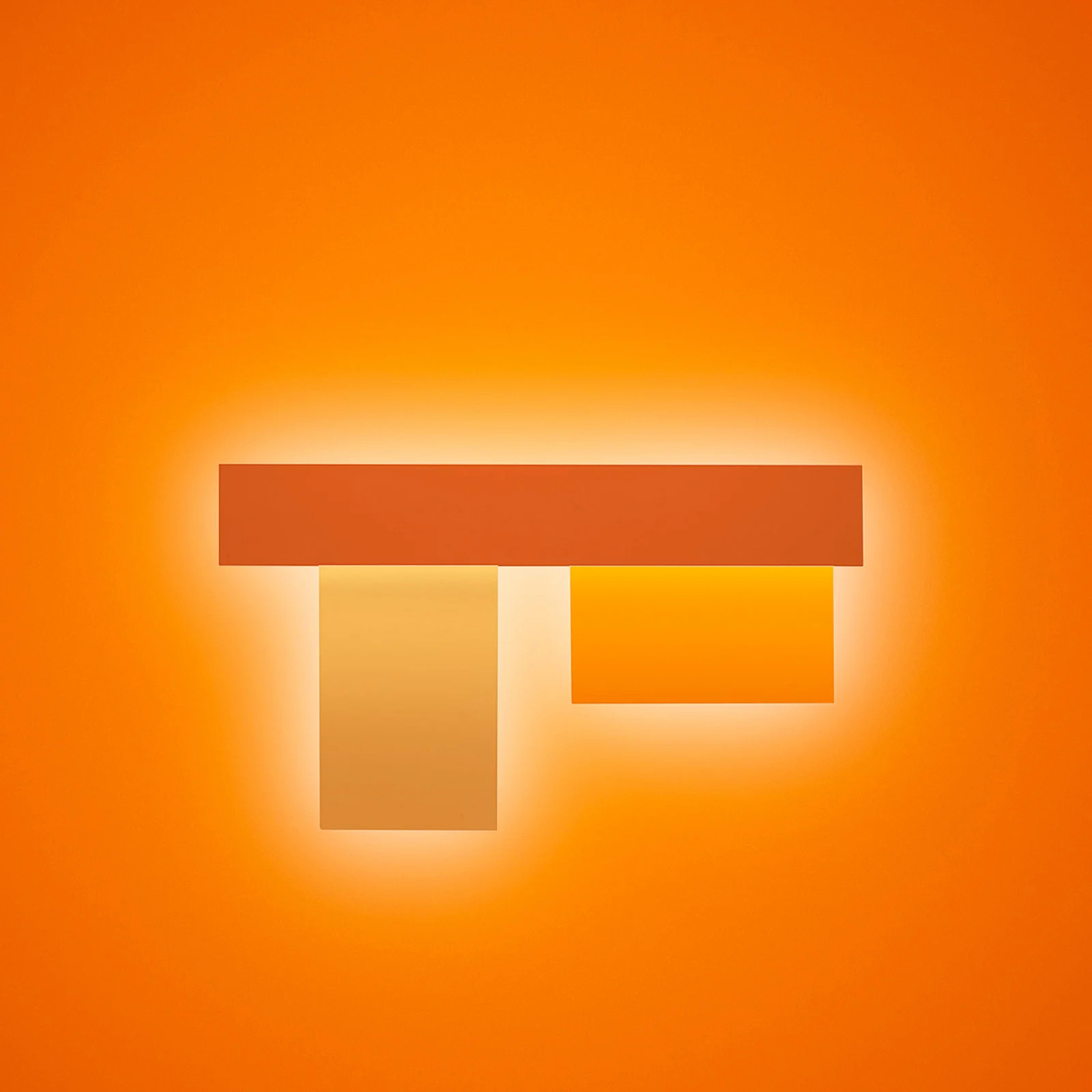Foscarini Fields 3 Wandlamp 39W Oranje Aluminium
