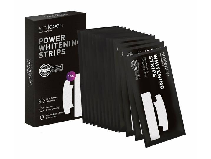 Smilepen SPCPWSTR Power Whitening Strips 14x2