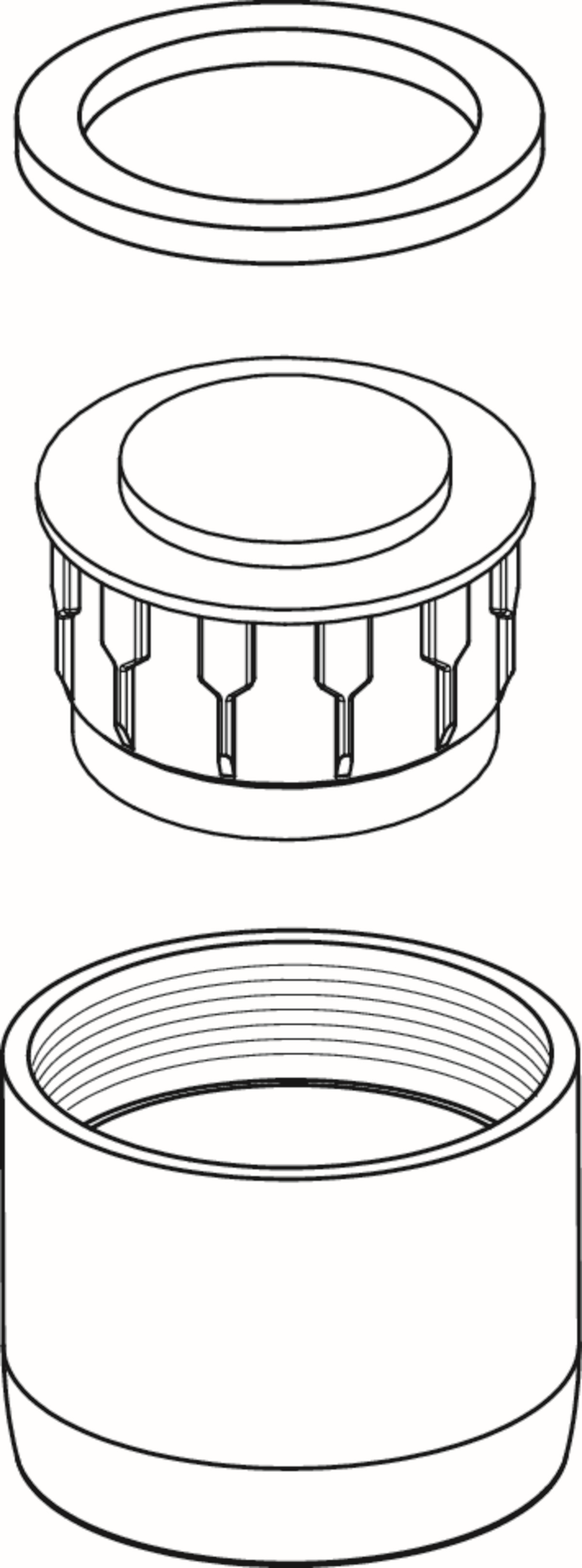 Ideal Standard Neoperl buse M22x1, chrome A960905AA