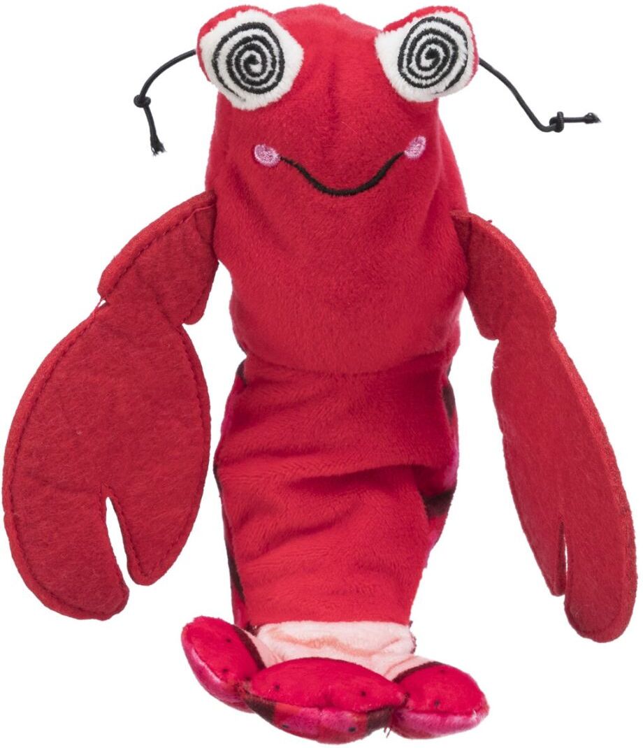 TRIXIE Zappelshrimp, Stoff, Katzenminze, 23 cm