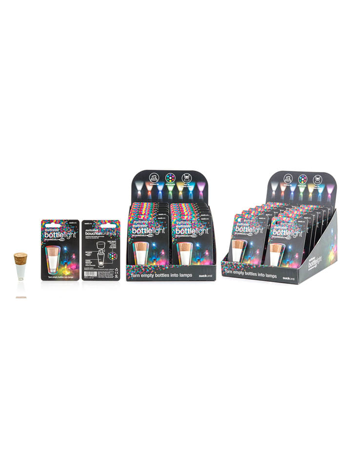 SuckUK LED-Flaschenleuchte ''Bottle Light'' in Bunt - (L)5 cm - onesize
