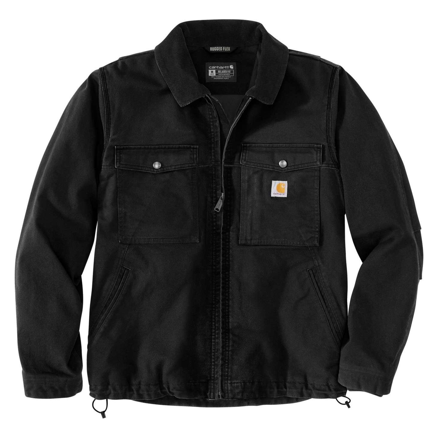Carhartt Montana Rugged Flex Duck Schwarze Jacke (S) (.106432.N04.S004)