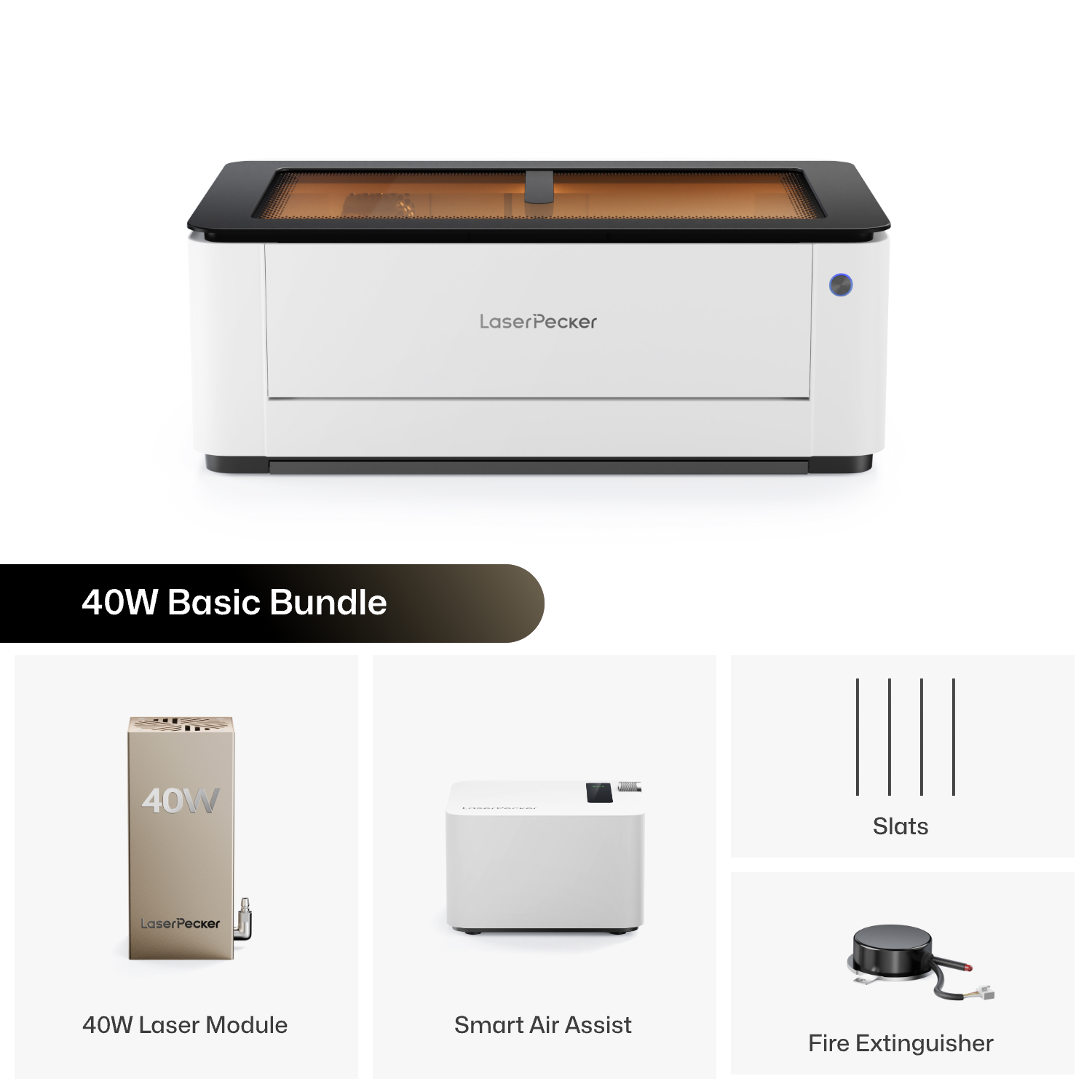 LaserPecker LP5 Fiber + Diode Laser Engraver C-CPH1EUBZGR1N0000